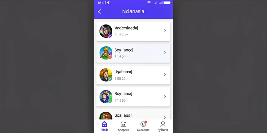 Tampilan antarmuka yang sederhana dan menarik.
