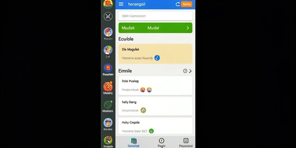 Tampilan antarmuka pengguna yang intuitif dan menarik.
