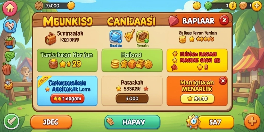 Tampilan antarmuka yang intuitif dan mudah diakses.