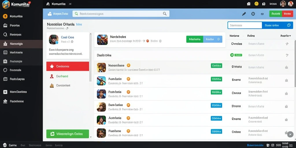 Screenshot menunjukkan antarmuka permainan yang menarik.