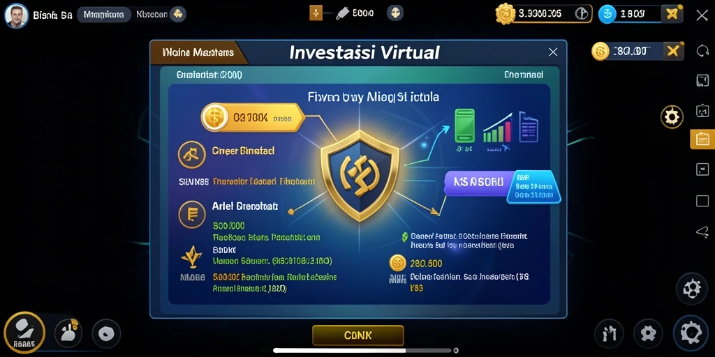 Screenshot menunjukkan antarmuka permainan slot yang menarik.