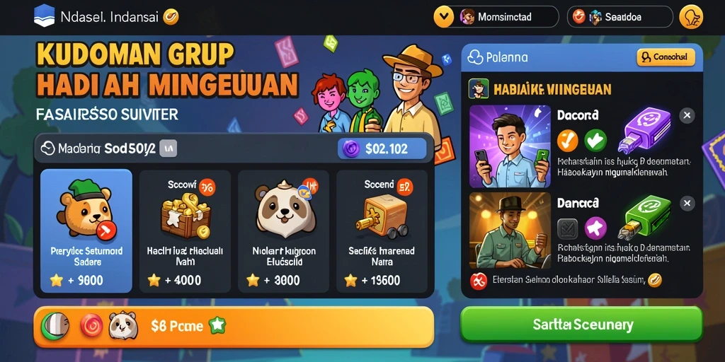 Tampilan antarmuka yang intuitif dan mudah dipahami.