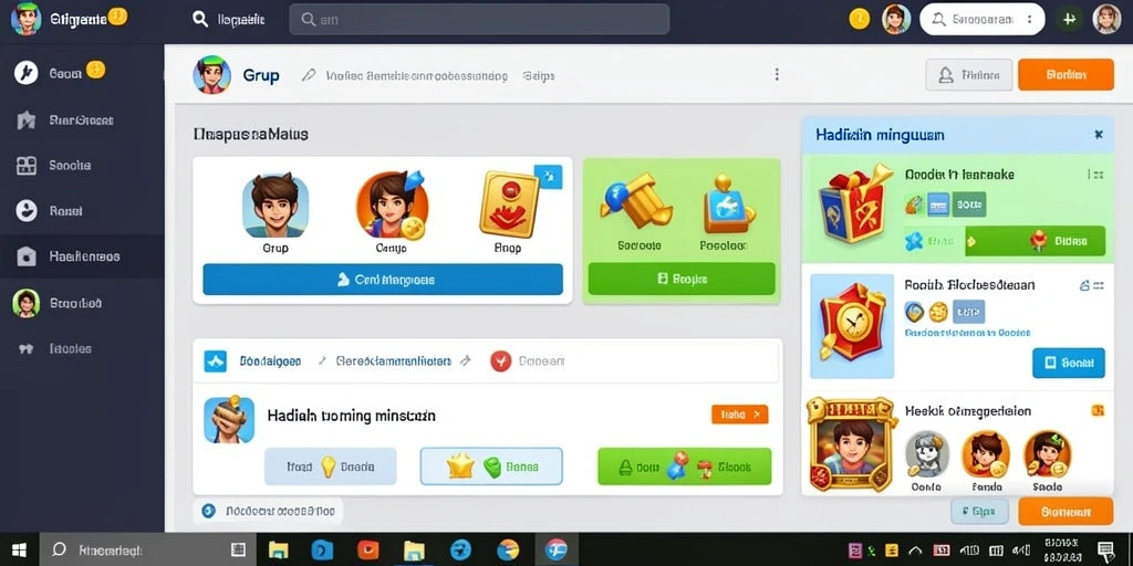 Tampilan antarmuka HOKIHEBAT yang intuitif dan menarik.