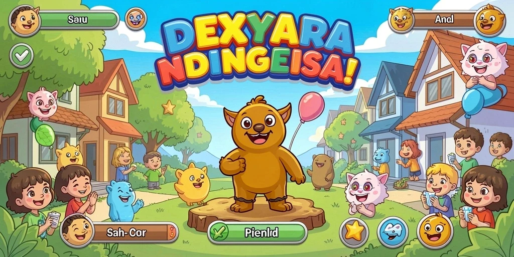 Tampilan awal NASA4D yang memukau dan menarik.