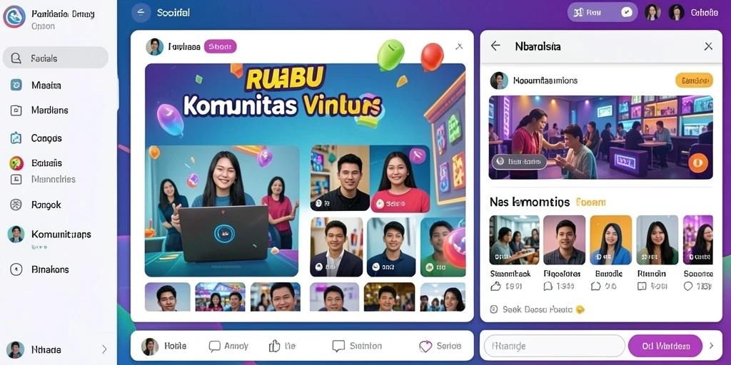 Tampilan antarmuka yang menarik dan mudah digunakan.