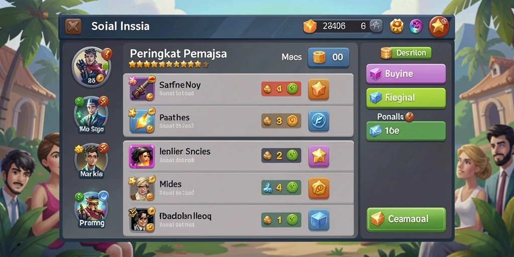 Tampilan antarmuka PIONTOGEL yang modern dan menarik.
