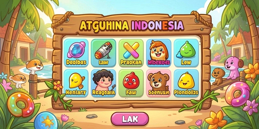 Tampilan awal aplikasi RAHAYU88 yang menarik.