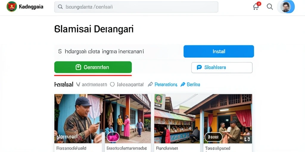 Tampilan antarmuka pengguna yang intuitif.