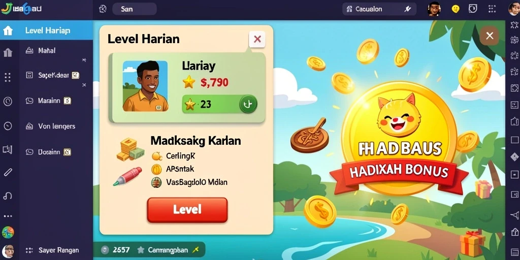 Tampilan antarmuka yang menarik dan intuitif.