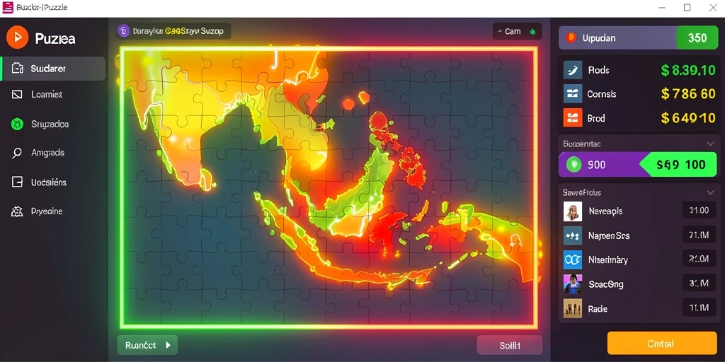 Tampilan awal yang menarik dengan antarmuka pengguna yang intuitif.