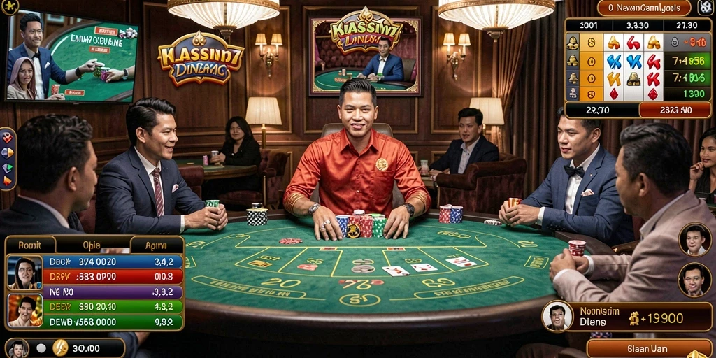 Tampilan grafis luar angkasa yang menakjubkan.