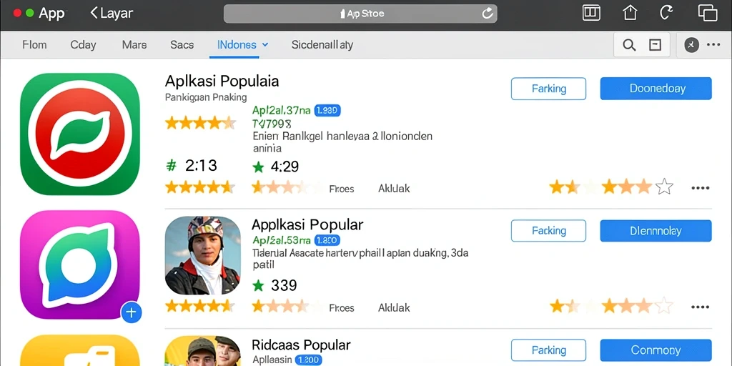 Tampilan antarmuka yang user-friendly dan menarik.
